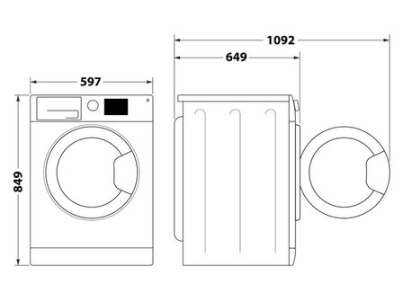 Whirlpool FFT M11 9X2BXY (Warmtepompdroger)