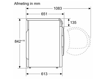Bosch WTN83209NL (Condensdroger)