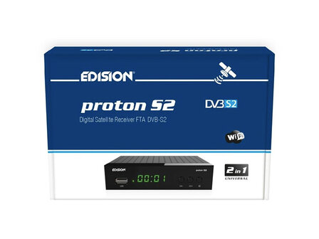 Edision Proton S2 LED DVB-S2 FTA