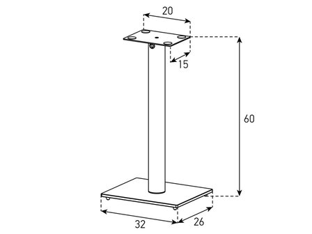 Vogel&#039;s SP 100 Speakerstands