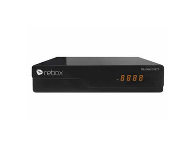 Rebox RE-2400 DVB-T2 FTA Digitenne ontvanger